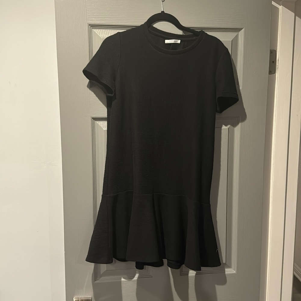 Zara black dress size small